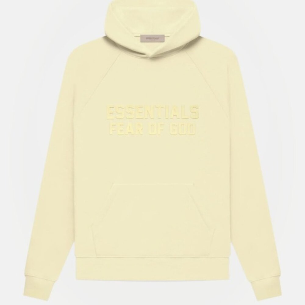 Essential Fear Of God Yellow Hoodie
